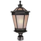 Vintage 24" H Outdoor Post Lantern