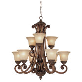 Carlyle 9 Light Chandelier