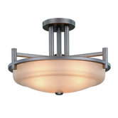Cortona 3 Light Semi Flush Mount