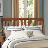 Cherry Garden Slat Headboard