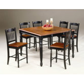 British Isles 7 Piece Counter Height Dining Set