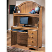 Elsa 45" W Computer Desk and Hutch