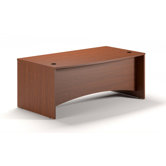 Brighton Bow Front Executive Desk