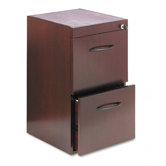 File/File Pedestal, 15W x 18D x 27H, Mahogany