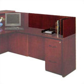14" H x 48" W Desk Reception Screen