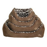 Animal Print Oval Bed