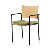Keystone Staxx Stacking Chair (Finished Wood)
