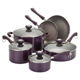 Porcelain Traditional 10-Piece Cookware Set