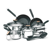 Signature Stainless Steel 12-Piece Cookware Set