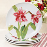 Signature Amaryllis Dessert Plates (Set of 4)