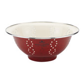 Signature Enamel on Steel 5-qt. Colander
