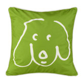 Doodle Dog Kermit Pillow