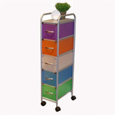 5 Drawer Multi-Colored Chest