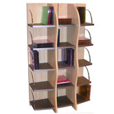 Entertainment Wave Multimedia Storage Rack