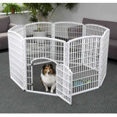 8-Panel Indoor/Outdoor Pet Pen