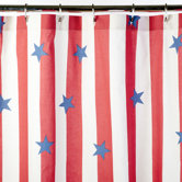 Stars and Stripes Shower Curtain