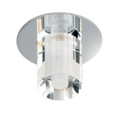 Downlight in Chrome with Crystal