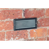 Grated Step Light in Black