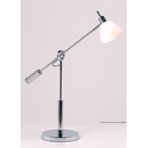 Adjustable Table Lamp in Chrome