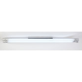 Twin Ceiling Fitting in Chrome with Glass Diffuser