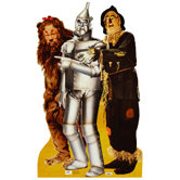 The Wizard of Oz - Lion, Tinman and Scarecrow Life-Size Cardboard Stand-Up