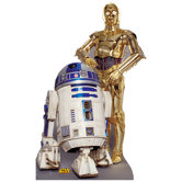 Star Wars - R2-D2 & C-3P0 Life-Size Cardboard Stand-Up