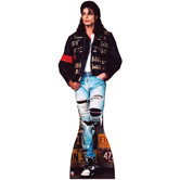 Michael Jackson - License Plates Cardboard Stand-Up