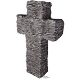 Granite Stone Tombstone Cardboard Stand-Up