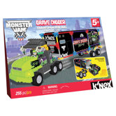 Monster Jam Grave Digger Transporter Rig Building Set