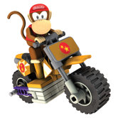 Nintendo Diddy Kong and Standard Kart Building Set