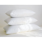 230 Cambric Knife Edge Snow White Down Sleeping Pillow