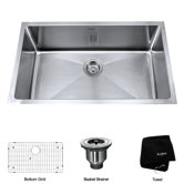 30" Undermount Kitchen Sink