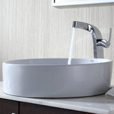 Bathroom Combos Single Hole Waterfall Typhon Faucet with Single Handle