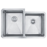32 inch Undermount 50/50 Double Bowl Kitchen Sink