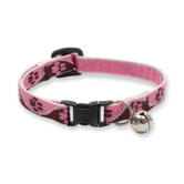 Tickled Pink 1/2" Adjustable Cat Safety Collar