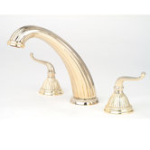 Celina Double Handle Deck Mount Roman Tub Faucet Trim Lever Handle