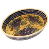 14" Oval Baking Pan - Pattern DU8