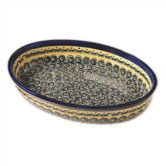 11" Oval Baking Pan - Pattern DU1