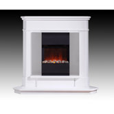 Barle Corner Electric Fireplace Mantel