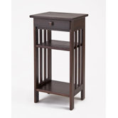 Multi-Tiered Telephone Table