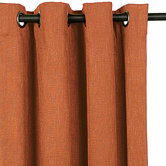 Mondrian Canyon Haberdash Curtain Panel in Brick