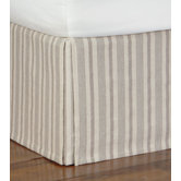 Breeze Pure Linen Tide Pebble Bed Skirt
