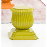 Capitello Lacquered Accent Stool