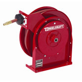 0.25" x 50', 300 psi, Premium Duty Air / Water Reel with Hose