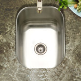 Club Undermount Small Bar/Prep Sink in Satin