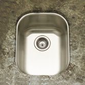Club Undermount Large Bar/Prep Sink in Satin