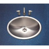 Club Topmount Oval Bathroom Sink in Satin