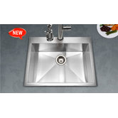 Bellus Zero Radius Topmount Single Bowl Kitchen Sink