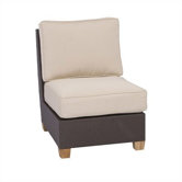 Ciera Deep Seating Armless Chair