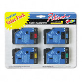 P-Touch Tc Tape Cartridges, 4/Pack
